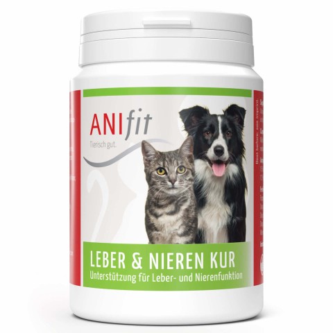 Hund Katze Nahrungsergänzungen Schonkost Hund Leber & Nieren Kur 80g 1 Stück -1- Anifit
